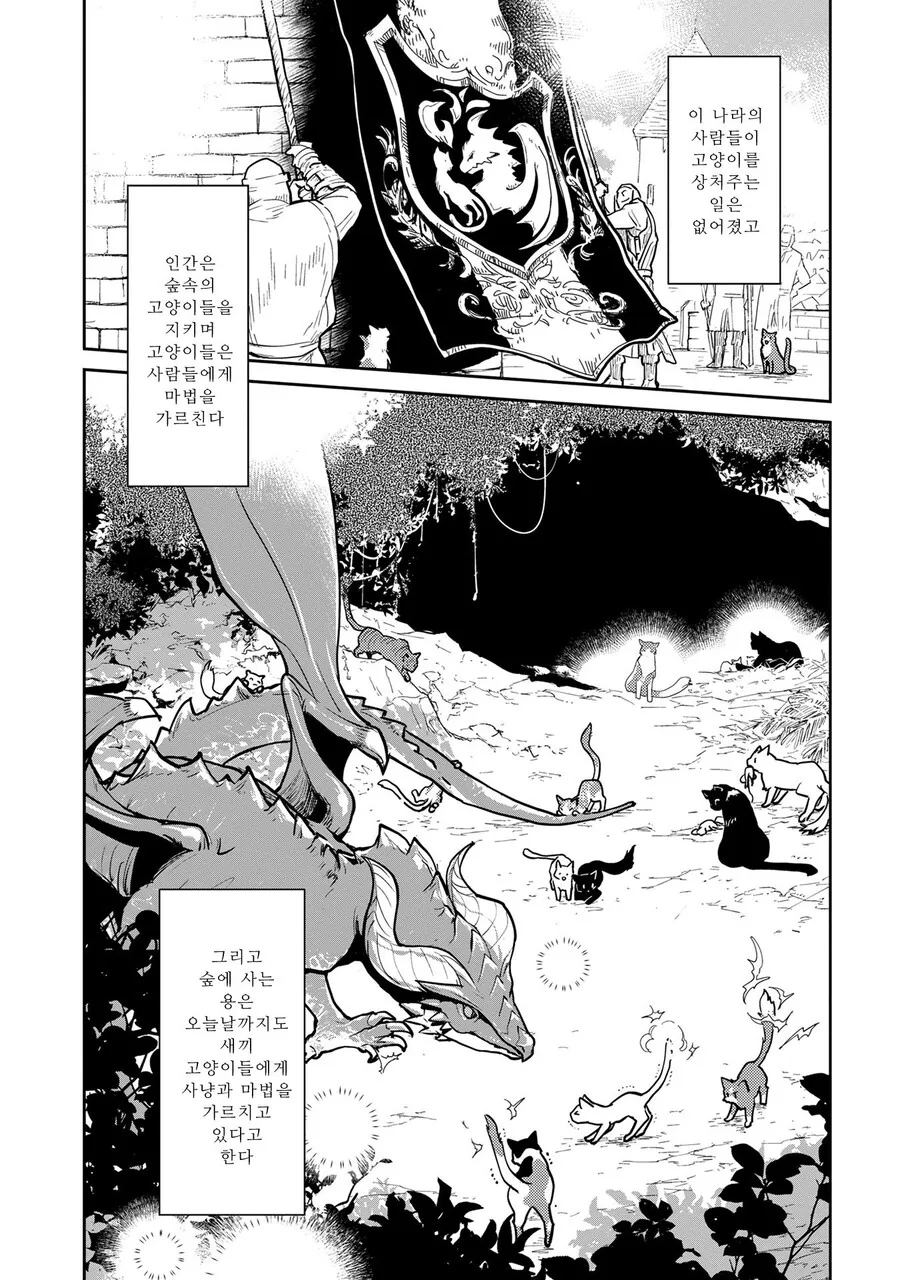 스압)고양이랑 함께 자란 드래곤.manhwa - 이미지 40