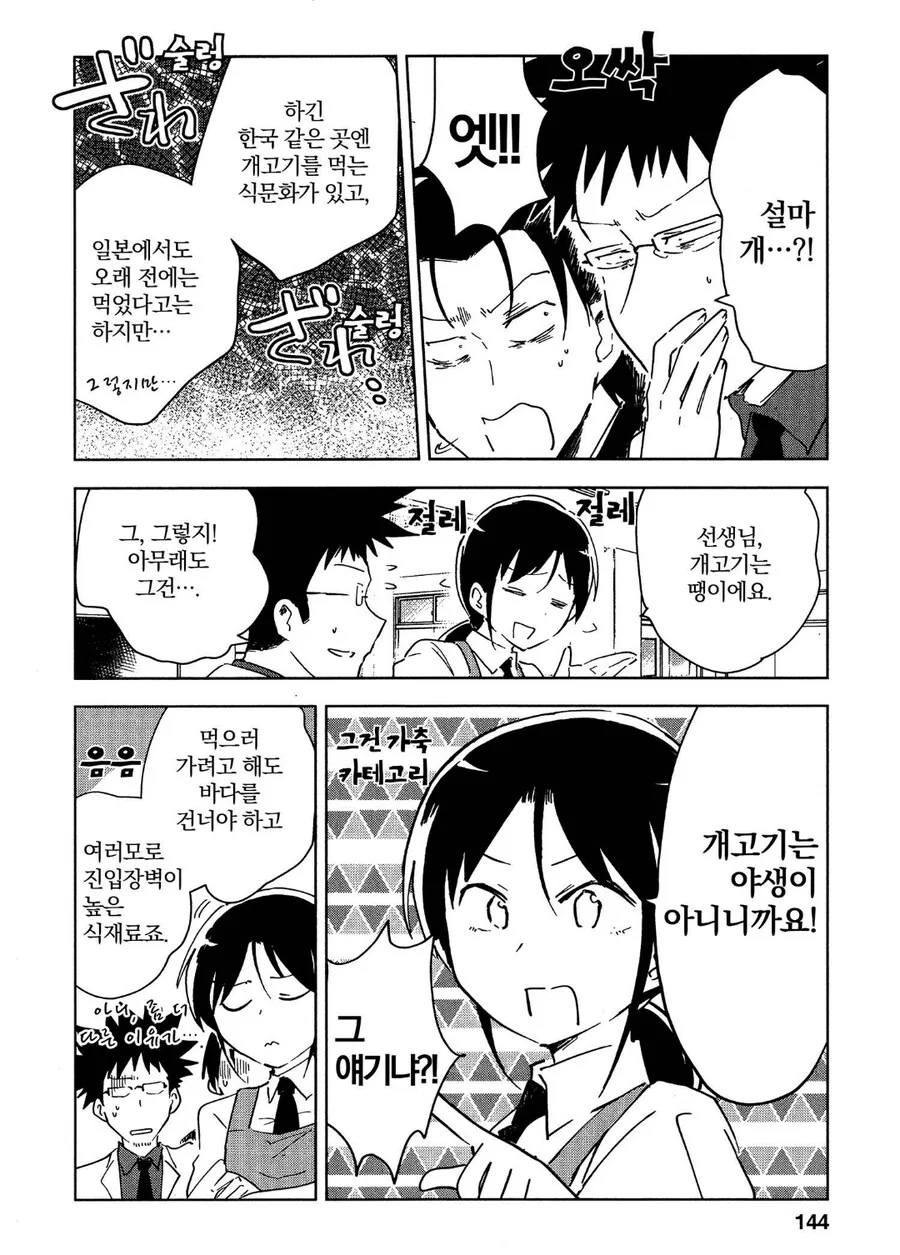 일본 만화에 나온 한국의 식문화