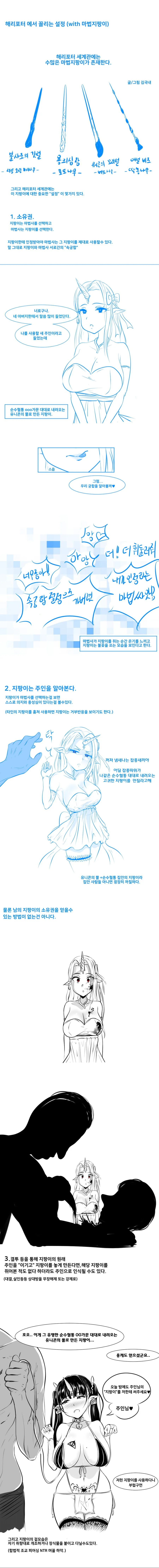 해리포터에서 끌리는 설정.MANGA