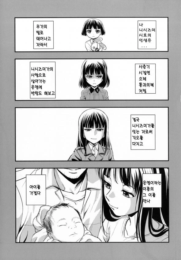 걸즈판처 _ 니시즈미 시호의 전차도 만화 02