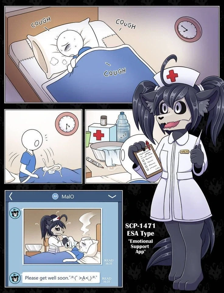 퍼리) 언제나 우리곁에 있는 SCP 만화