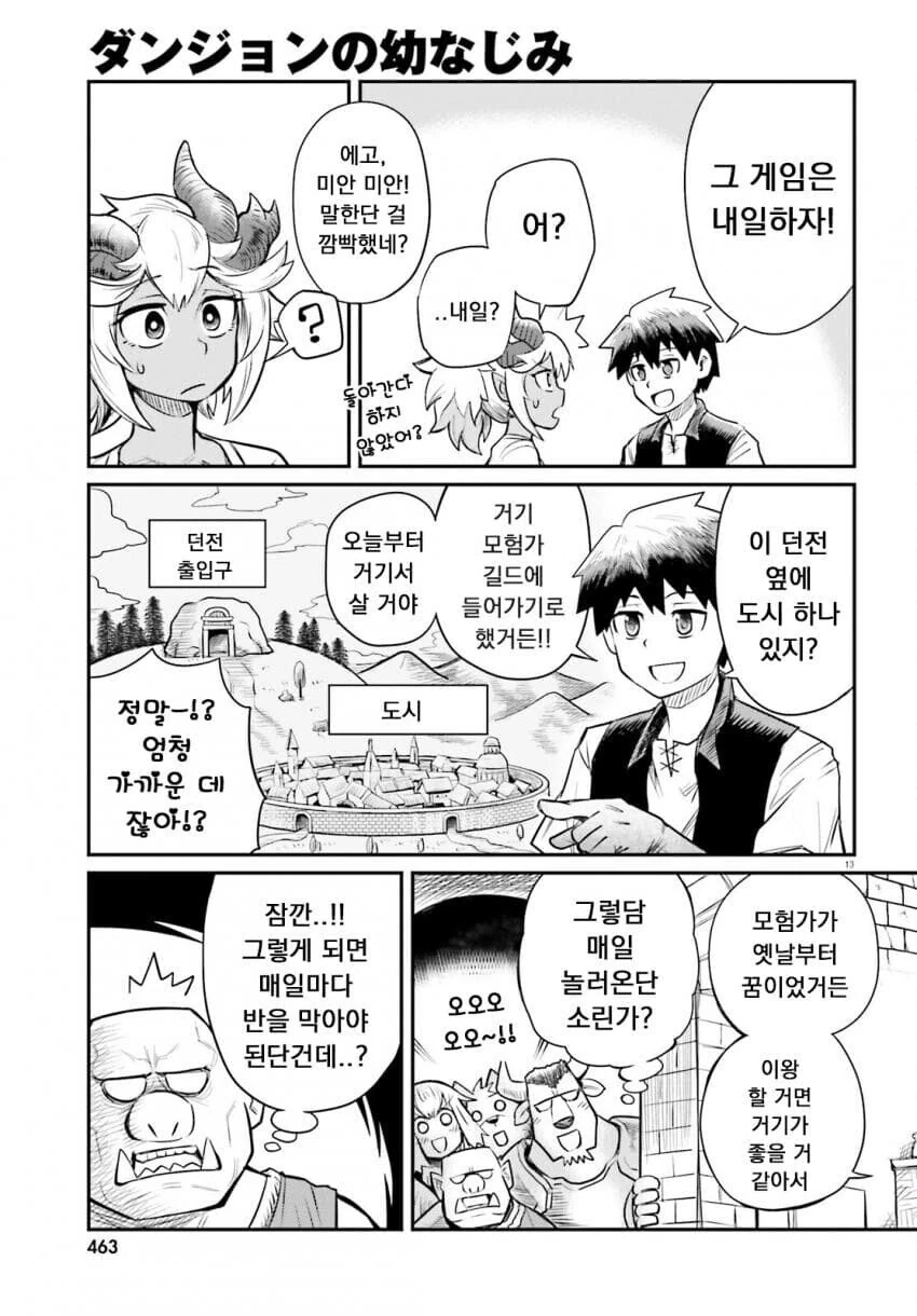 한달마다 드래곤 던전에 도전하는 모험가.manwha - 이미지 13