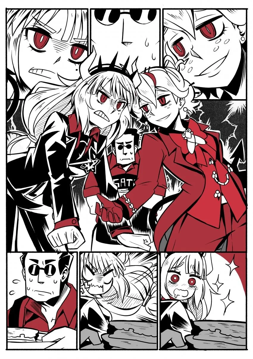 (헬테이커백합)벨제부부에게 당해 가버리는 싸장님.manga