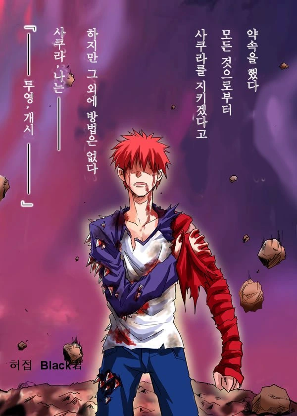 [fate]10년전 인기있던 헤븐즈필 팬 만화