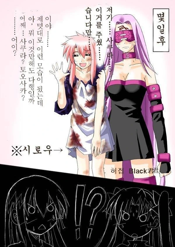 [fate]10년전 인기있던 헤븐즈필 팬 만화 - 이미지 4