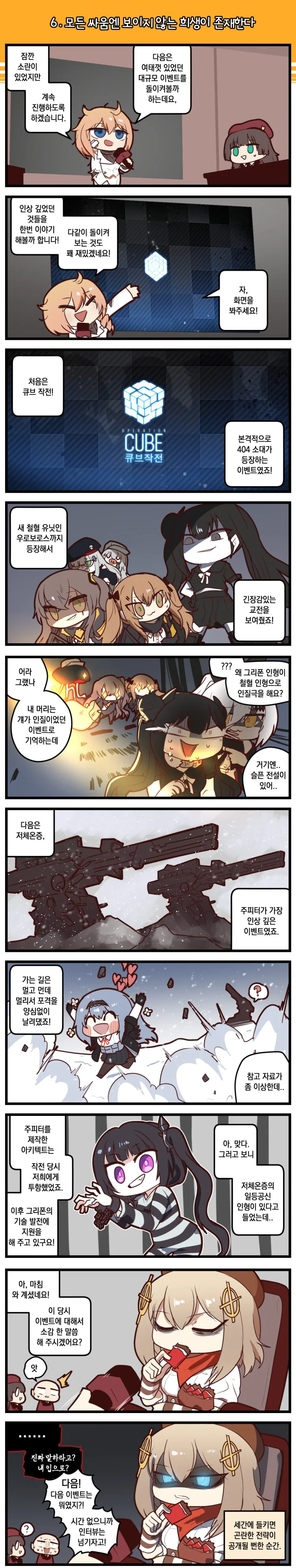 소전)매드코어님의 소녀전선 3주년 특별 만화 - 제3부