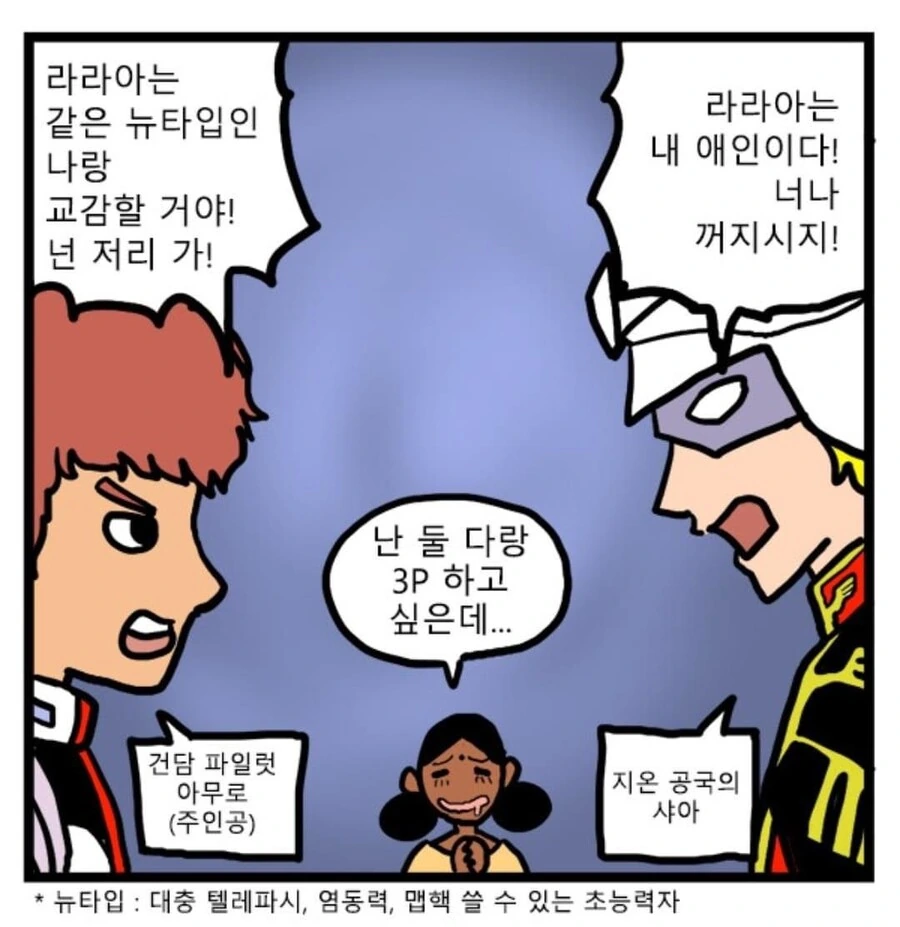기동전사 건담 선행 요약 만화 - 이미지 2