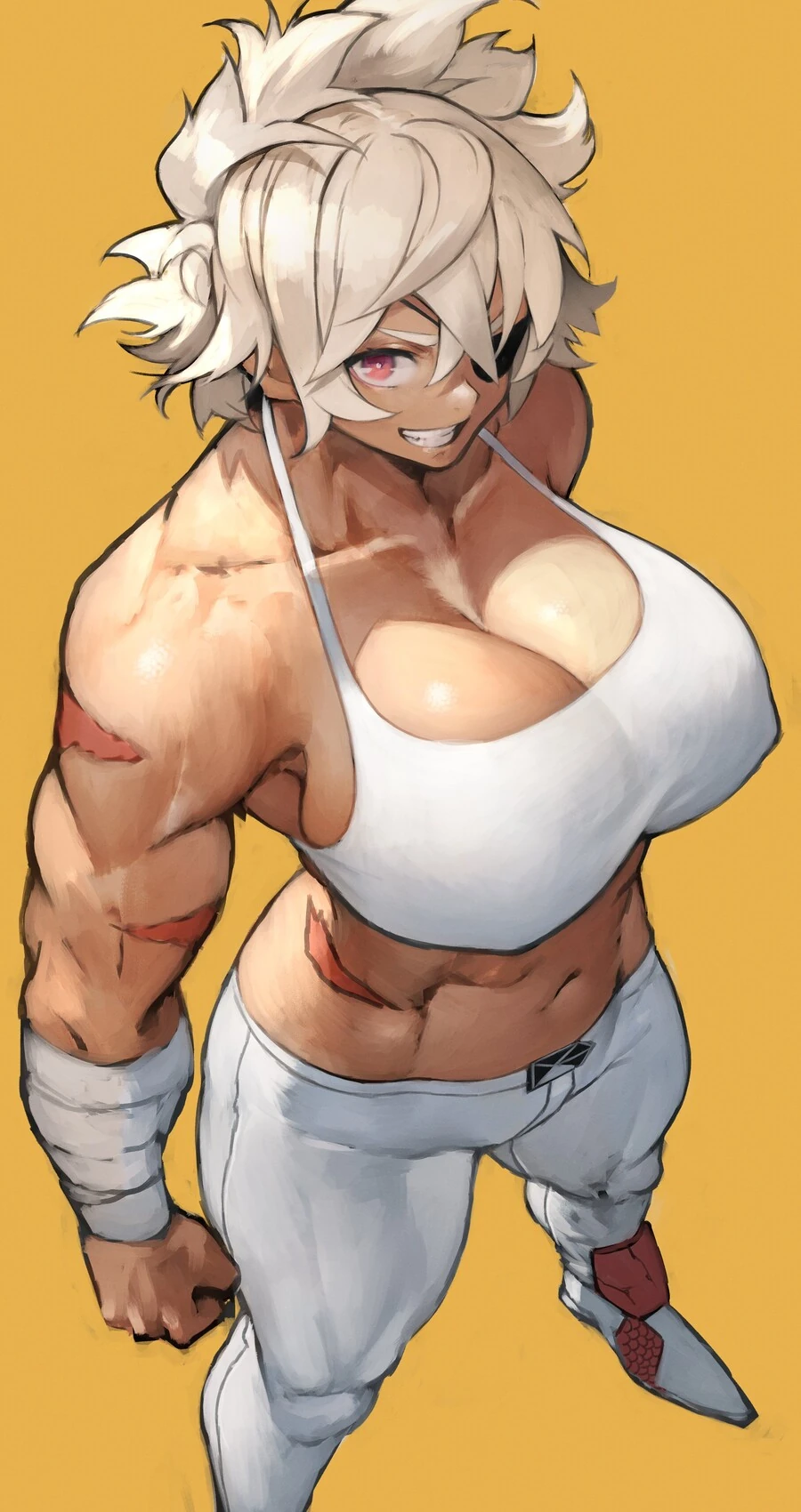호불호 갈리는 근육녀