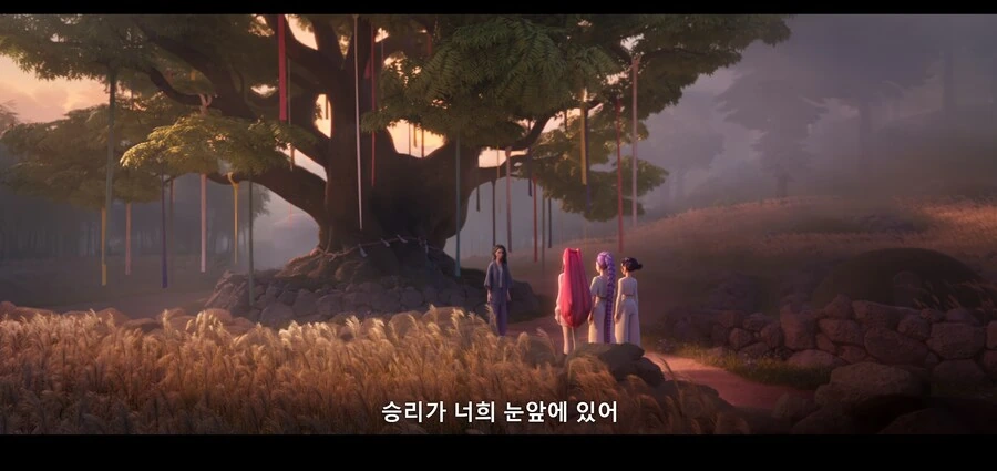 케이팝데몬헌터스// 시작할때 흠칫햇던거