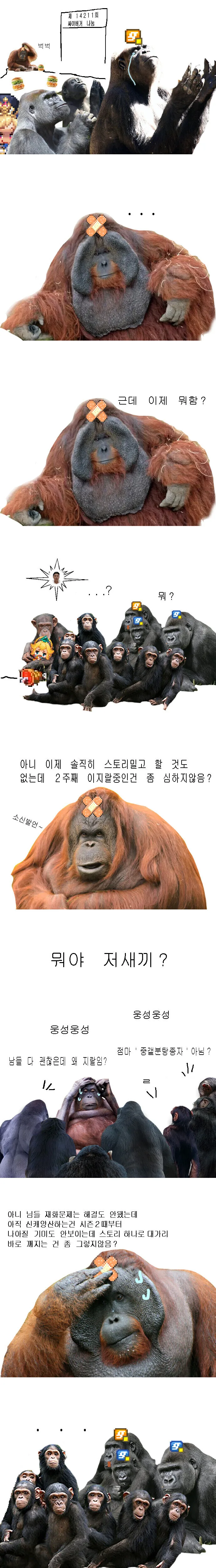 전설의 침팬지밈 원본 만화.manga - 이미지 2