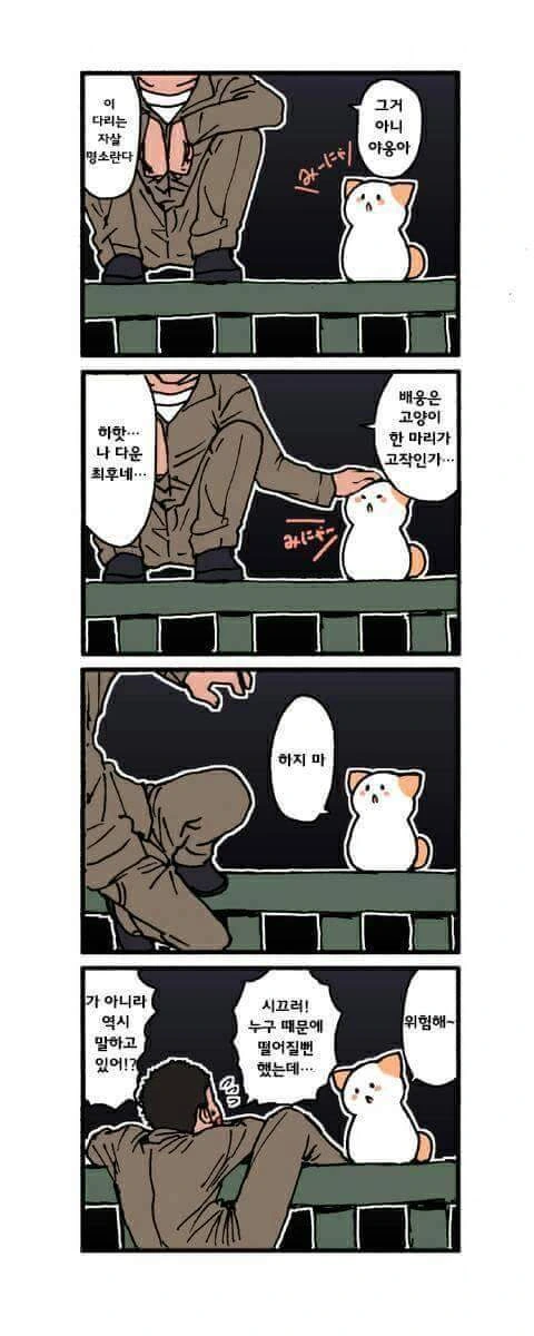 말하는 고양이 만화 - 이미지 6