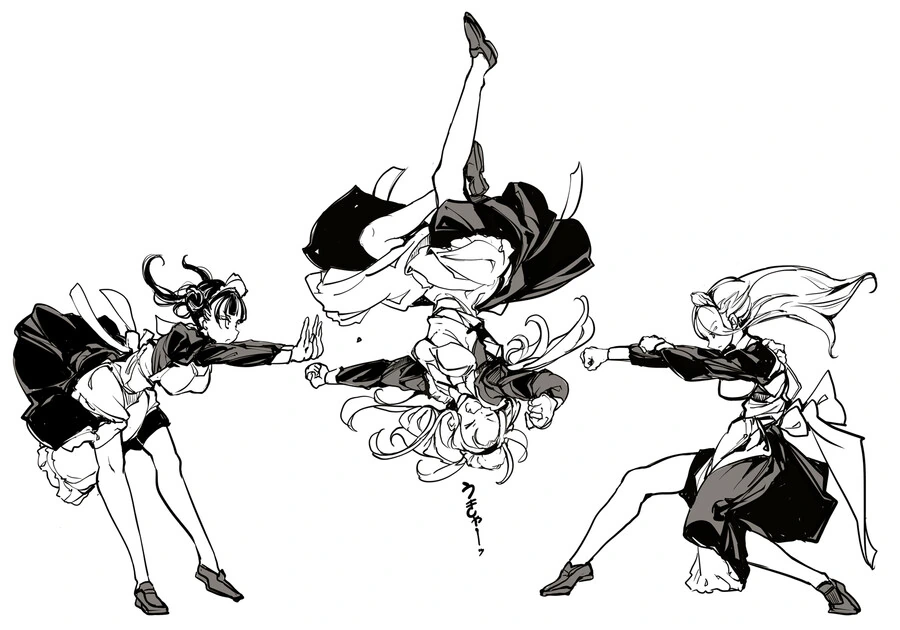격투기술쓰는 메이드.manga