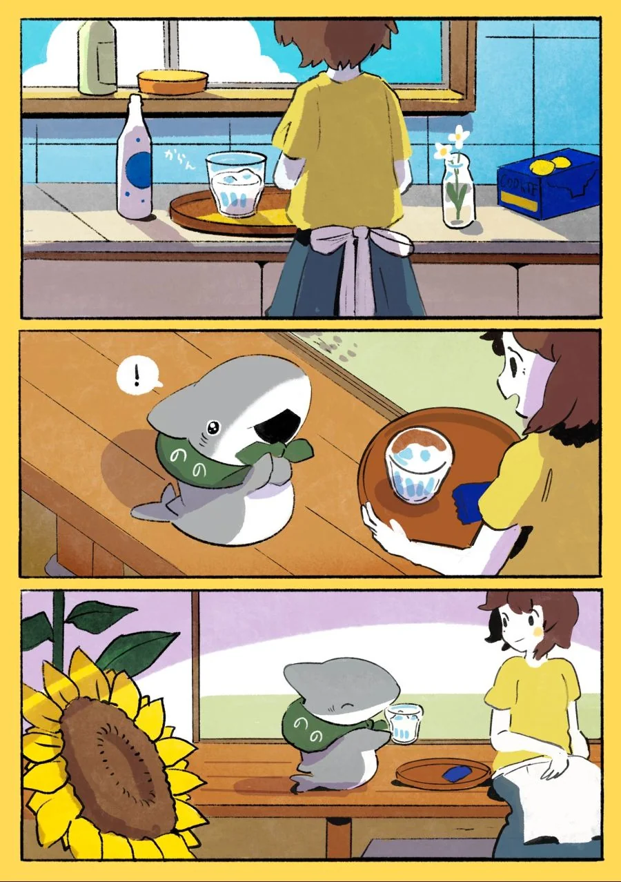 아기 상어의 여름 꽃.manga - 이미지 4