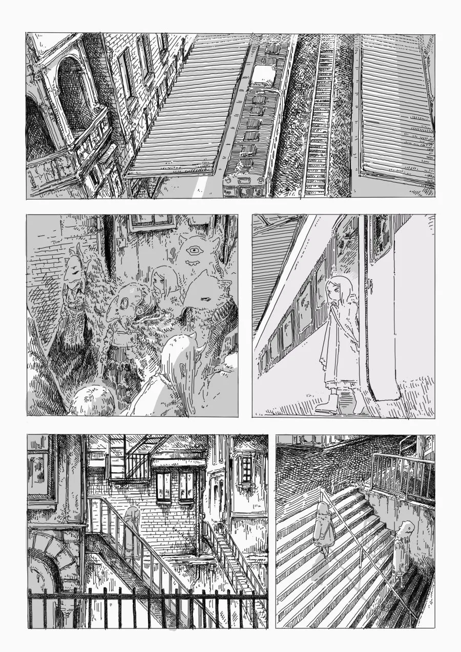 여자애가 골목길 돌ㅇㄷ니는 Manhwa - 이미지 7