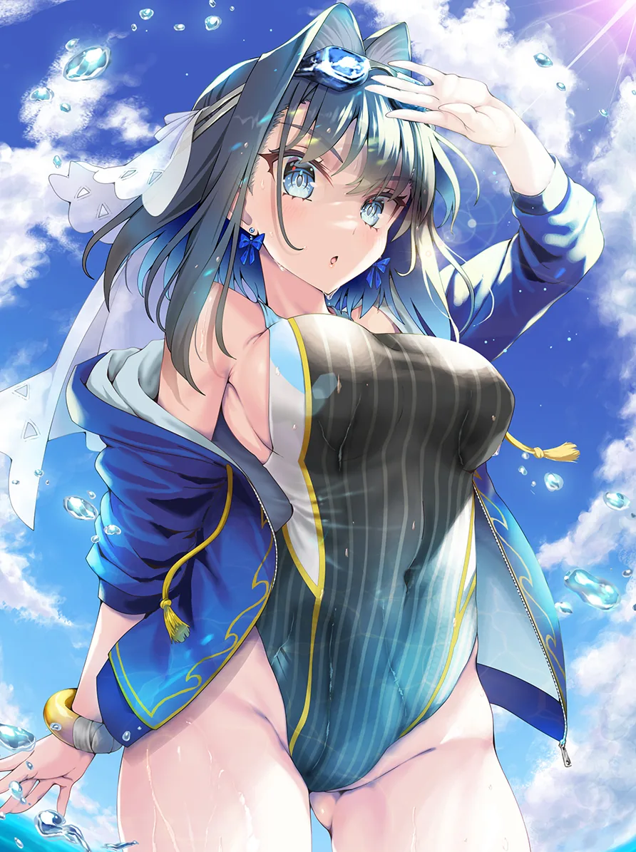(버튜버)홀로 카운슬 수영복짤.manga - 이미지 2