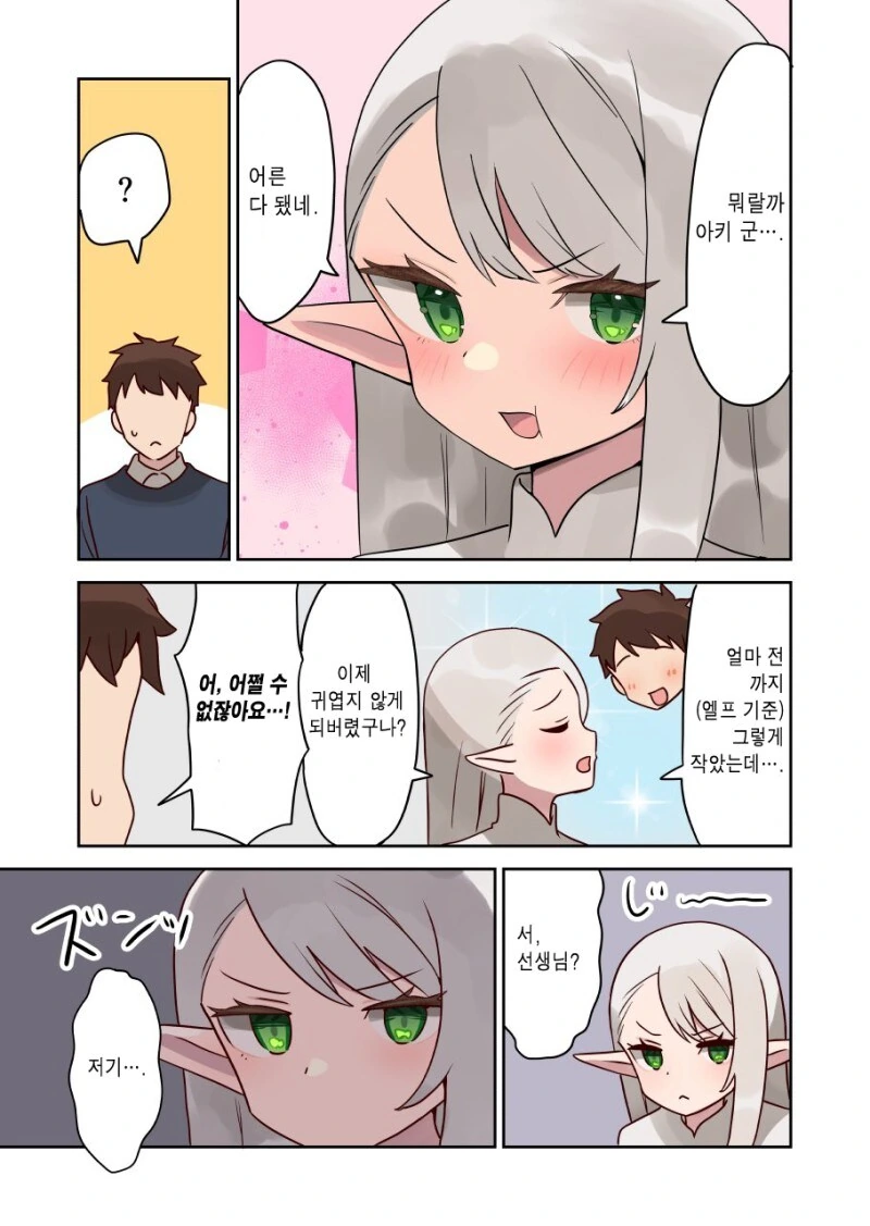 엘프 선생님과 결혼한 인간의 존엄이 파괴당하는 만화 - 이미지 5