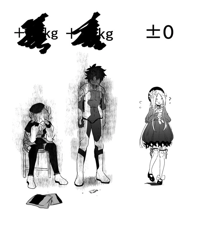 Fgo) 아비쨩에게 늦은 밤마다 몰래 못된짓 가르쳐주는 만화.manggo - 이미지 3