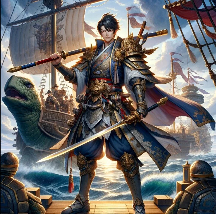 Fate) AI한테 서번트 이순신 그려달라고 했더니