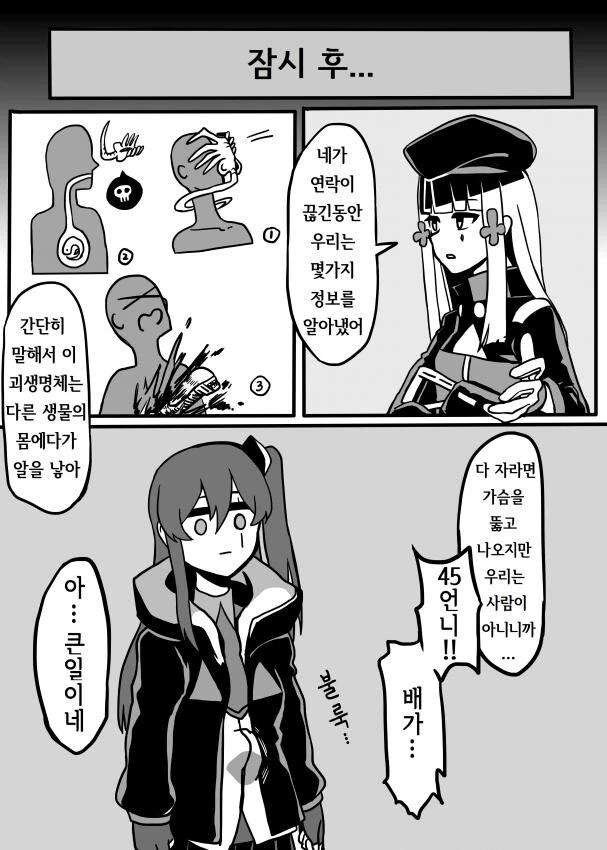 소녀전선과 에일리언 만화 - 이미지 5
