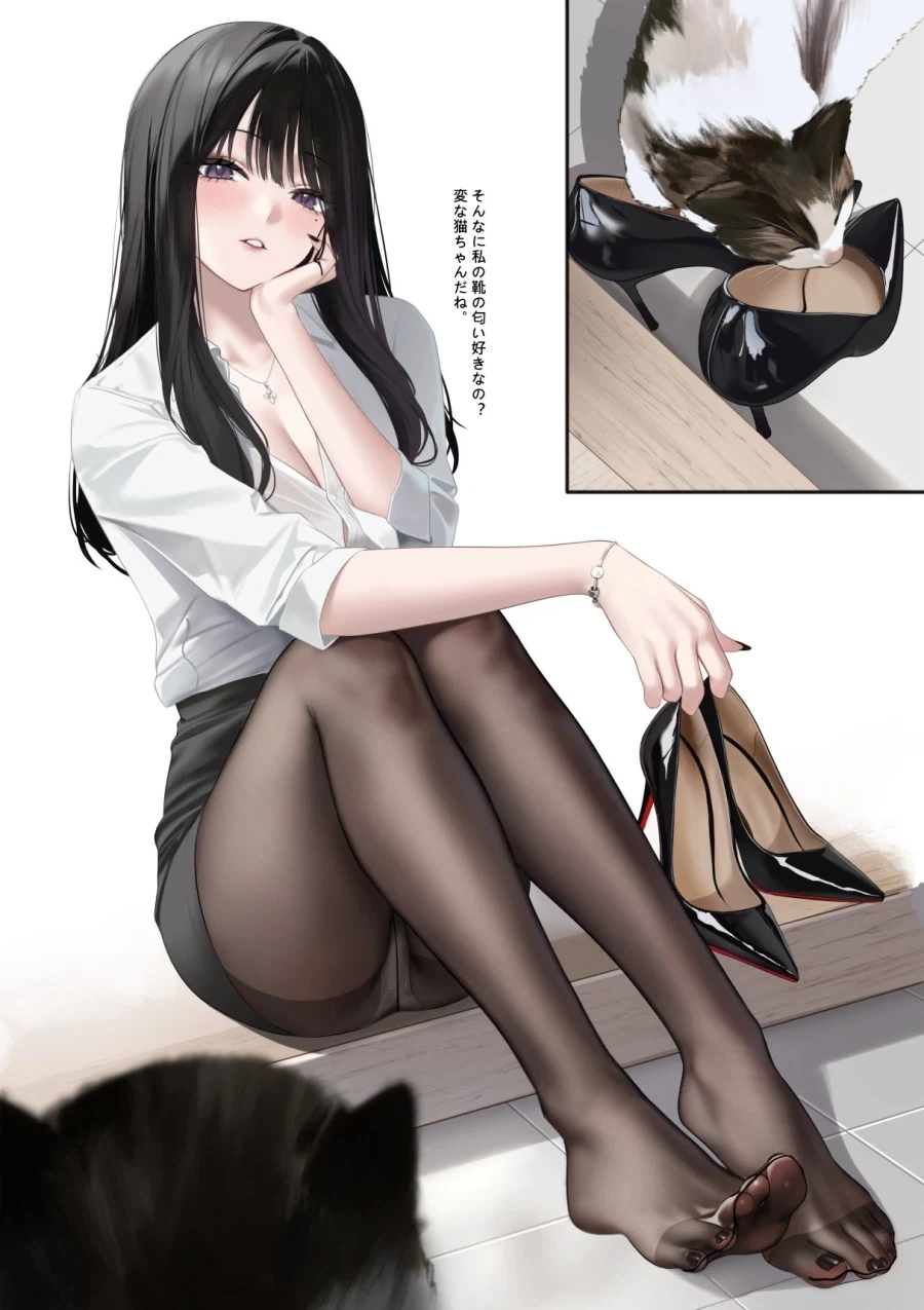 열심히 일한 OL의 숙성된 발냄새 - 이미지 3