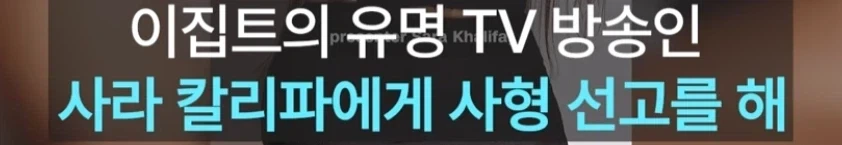 "팔로워 250만 유명 여성 방송인"에 사형 선고한 이집트 - 이미지 2