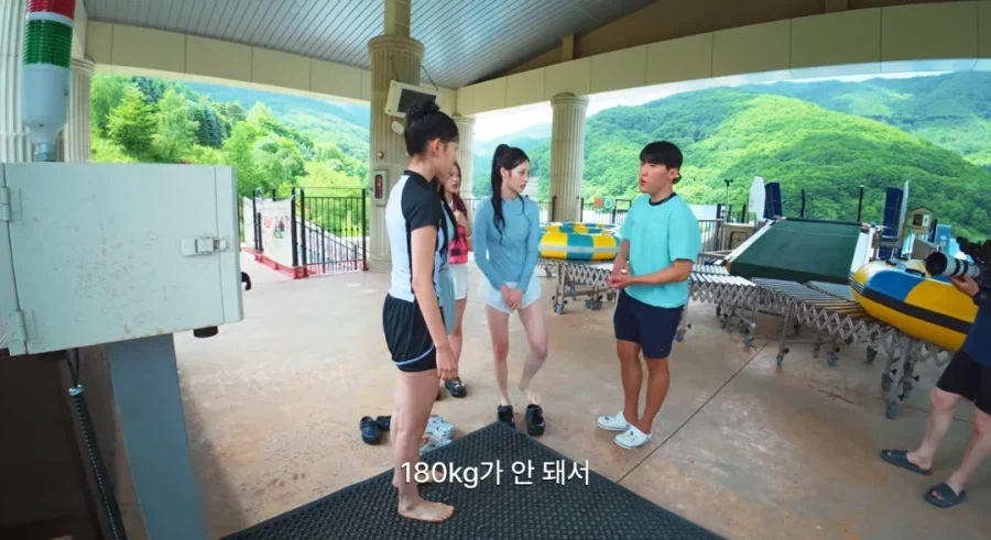 4명이서 180kg이 안된다는 리센느 맴버들 - 이미지 4