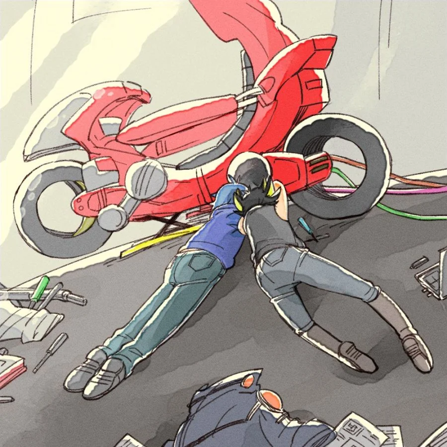 유희왕)남정네 둘이서 살갗 맞대는 짤.manga