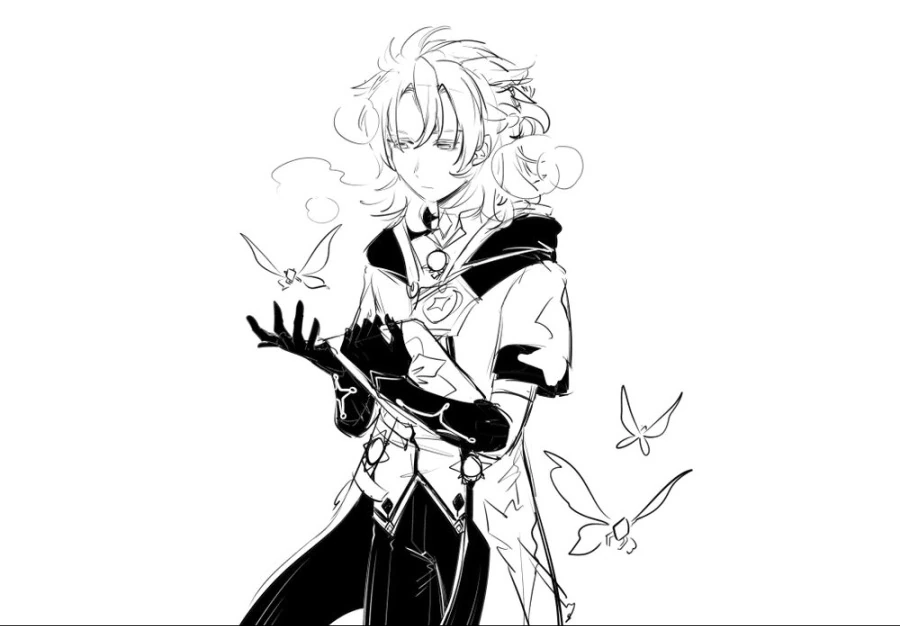 [원신] 알베도의 일상.manhwa