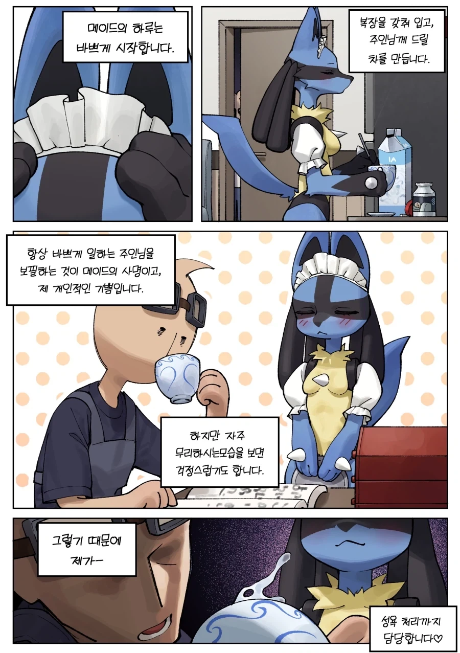 조금 수상한 메이드 만화