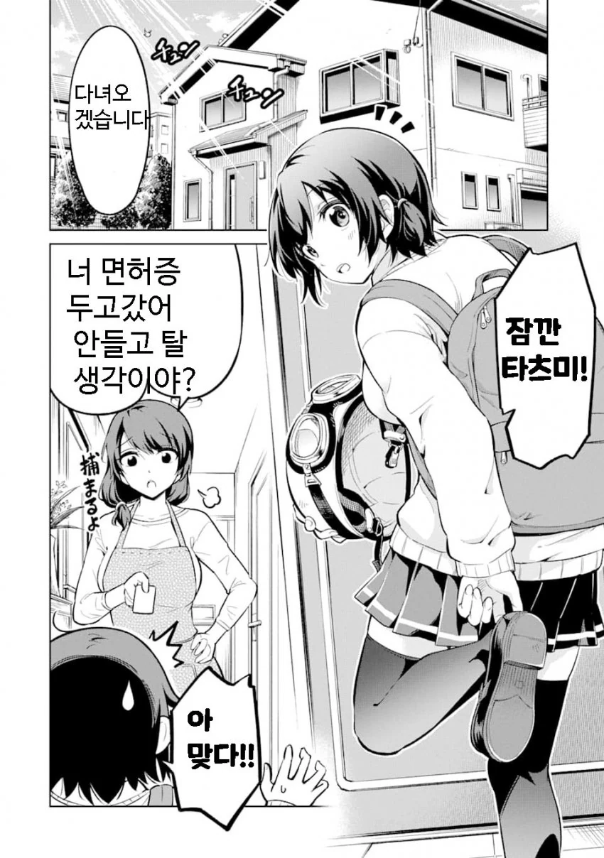 운전면허를 처음 발급받는 여고생 manga - 이미지 2