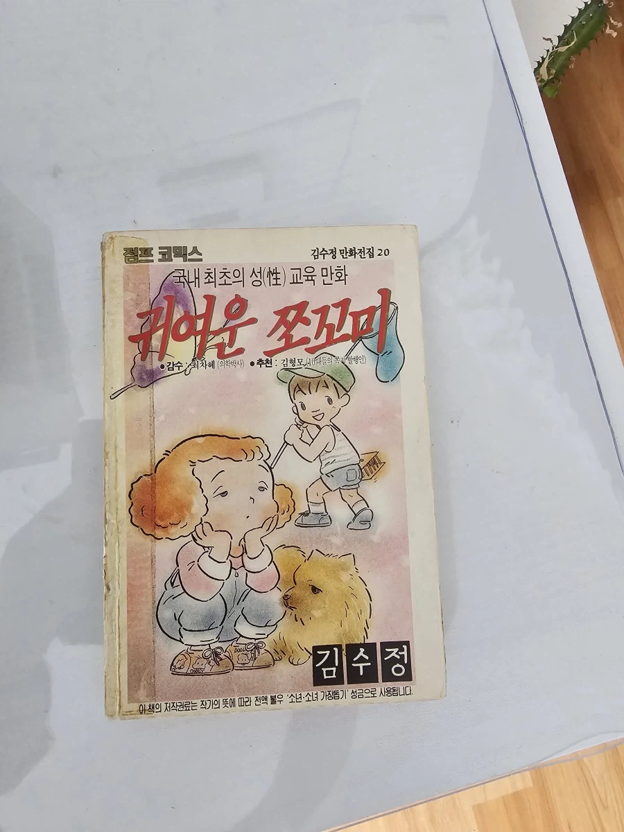 한국 최초 성교육 만화