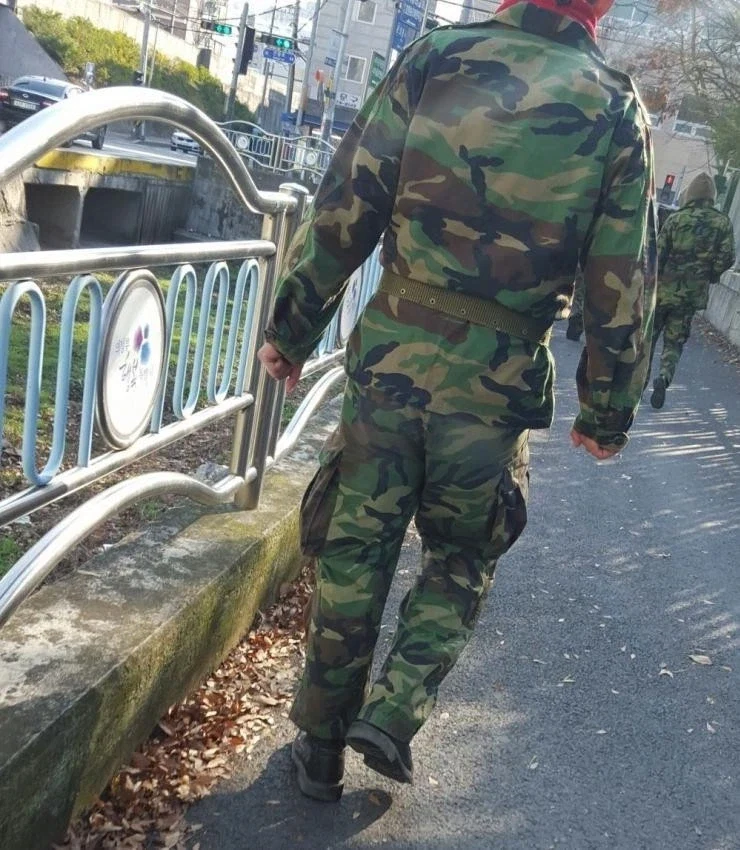어느 예비군의 흔치 않은 전리품