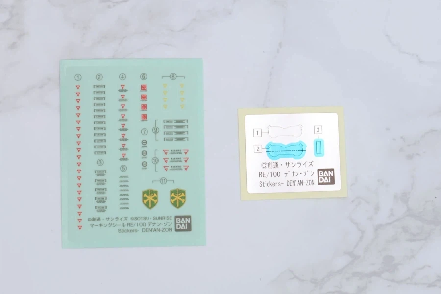 RE/100 데난 존 조립 과정 사진 - 이미지 9