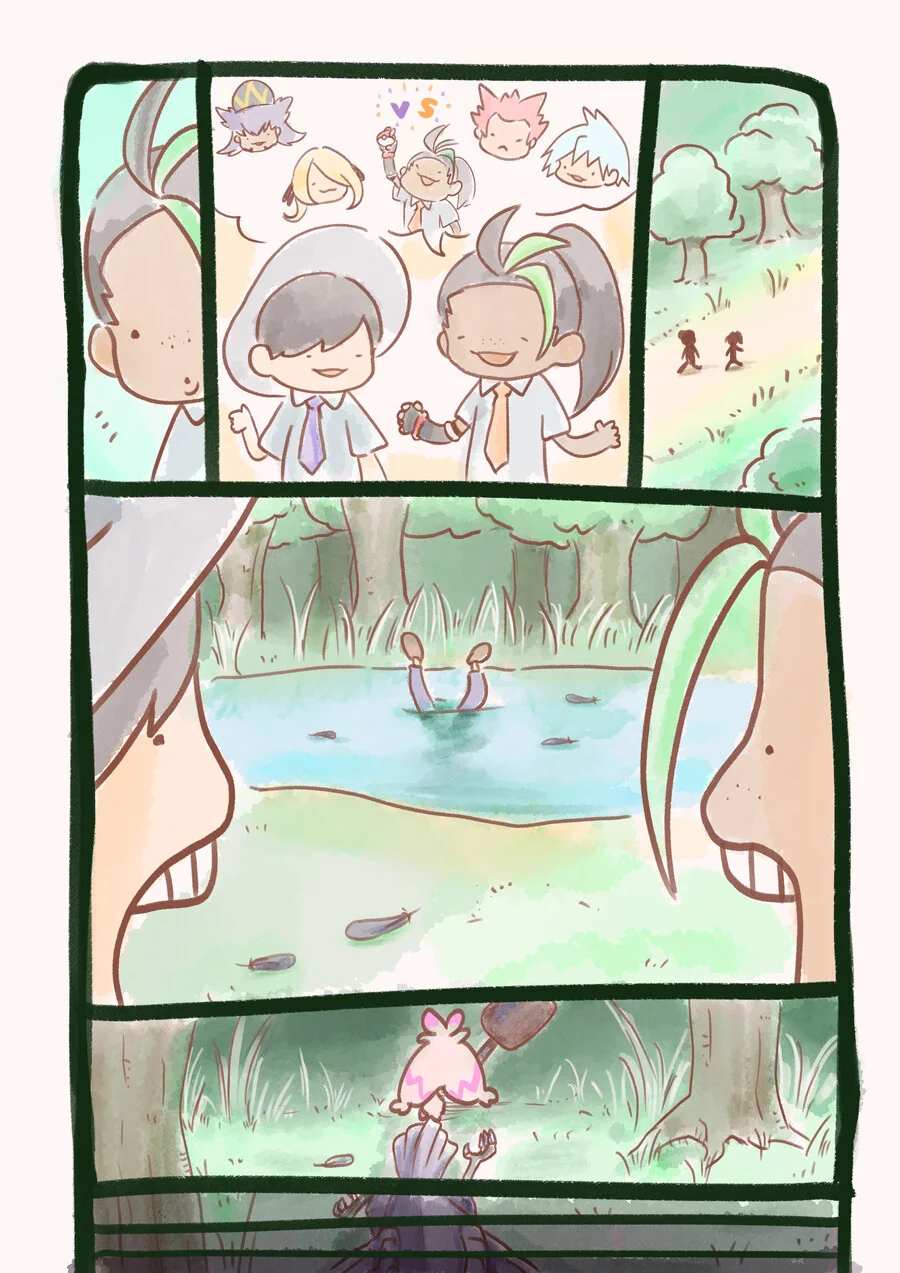 포켓몬) 팔데아 지방에 아머까오 택시가 없는 이유.manhwa - 이미지 3