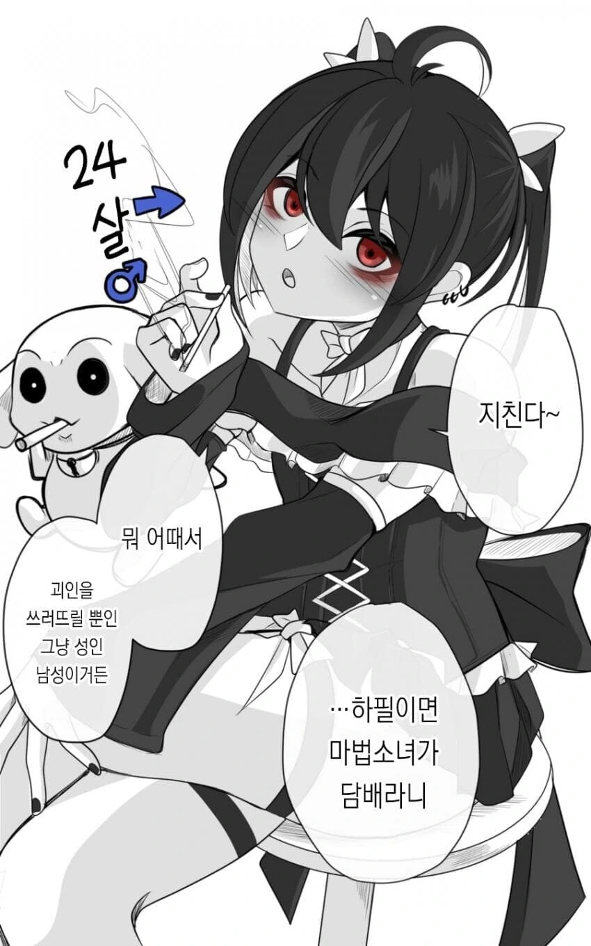 24살 성인 남성 마법소녀.manwha - 이미지 2