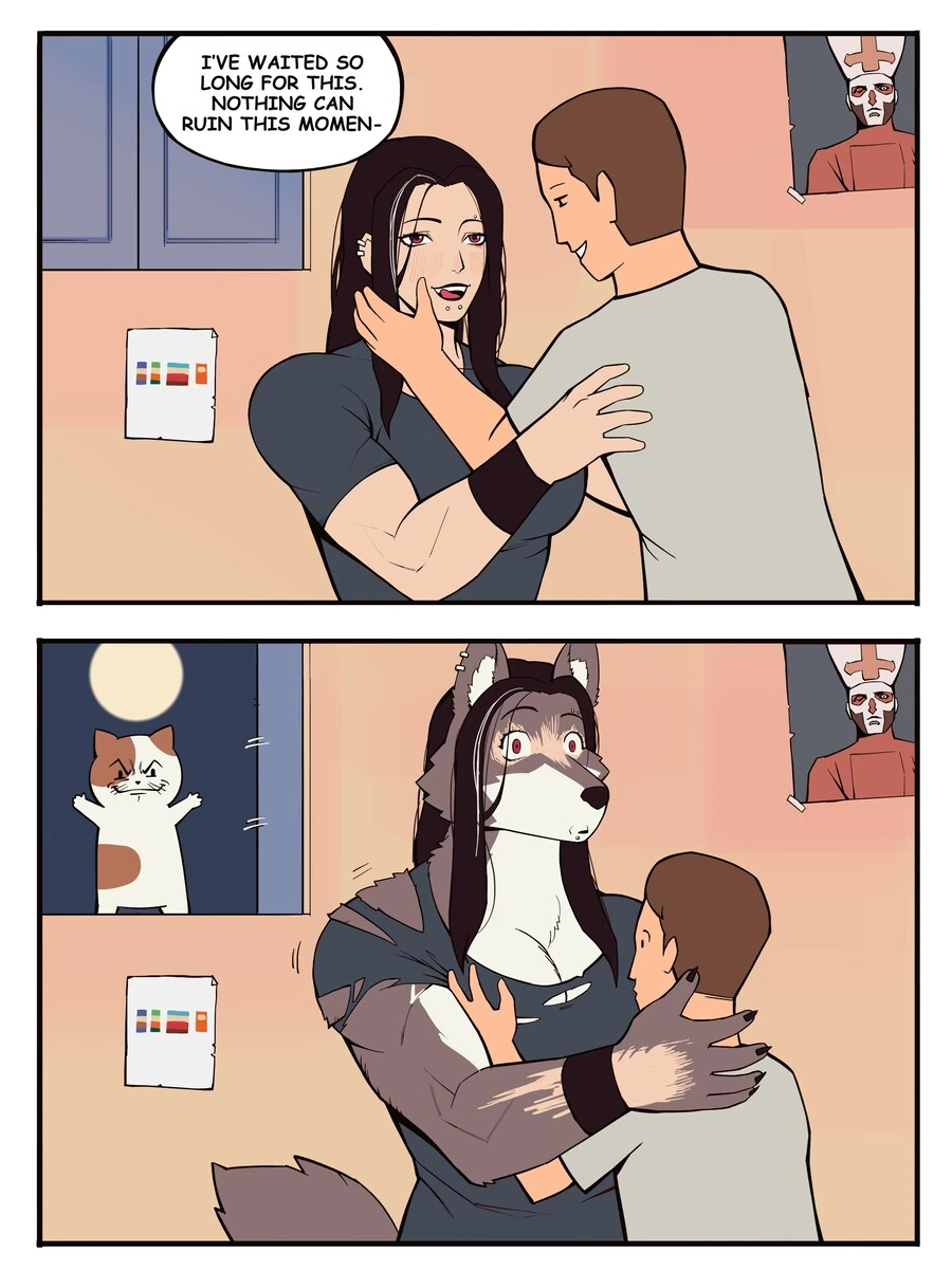 사실 그녀는 늑대인간이야.manhwa