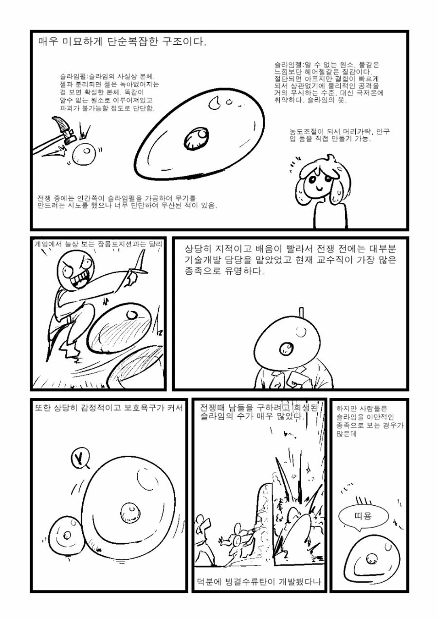 슬라임의 생태 Manhwa - 이미지 2