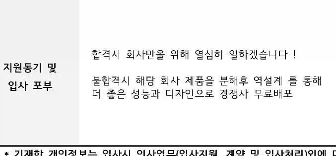 백수의 당찬 포부