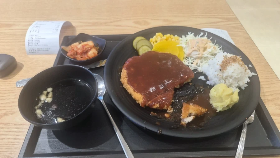 또 휴게소 돈까스에 당했다...
