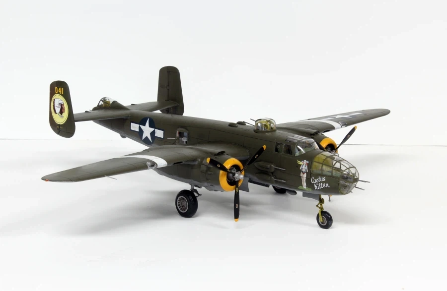 [아카데미과학] 1/48 B-25J Mitchell "Glazed Nose" - 이미지 5
