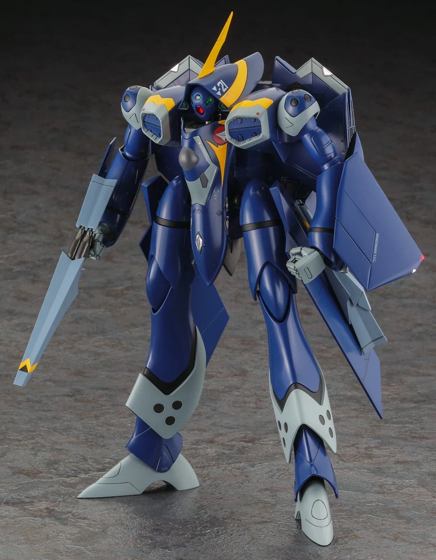 [하세가와] 마크로스 플러스 1/72 YF-21 배틀로이드. 도색 샘플 이미지
