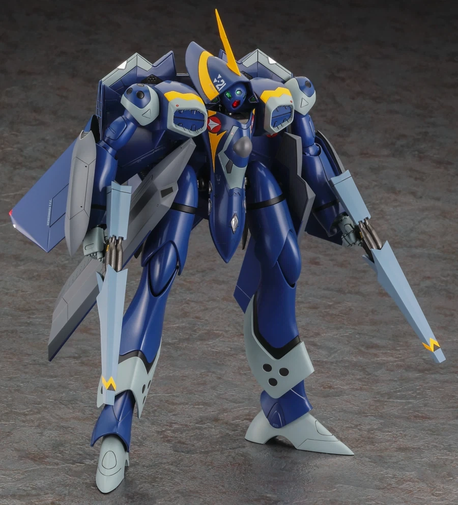 [하세가와] 마크로스 플러스 1/72 YF-21 배틀로이드. 도색 샘플 이미지 - 이미지 3