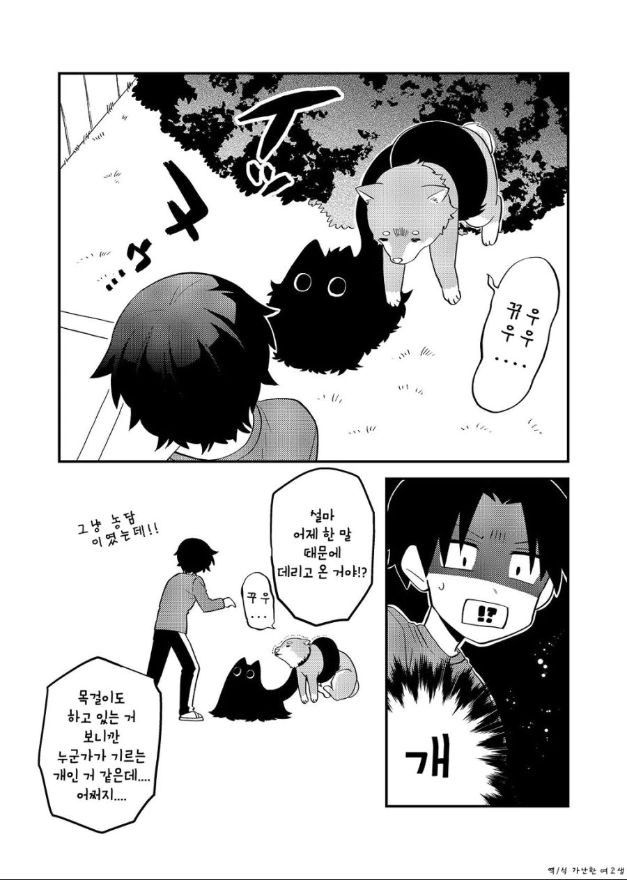 비오는날 고양이(?)를 줍는 만화[2].Manga - 이미지 24