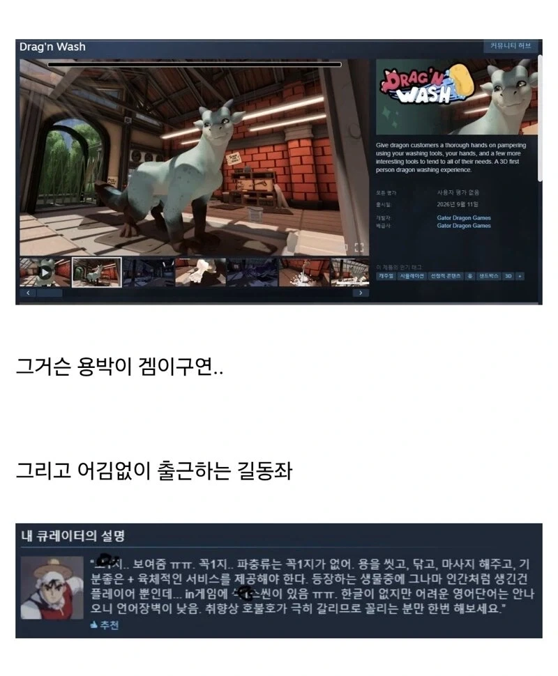 극소수 취향에 맞춘 스팀 게임을 알아보자.