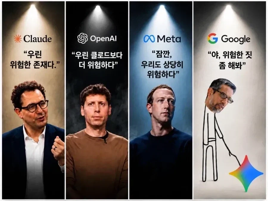 "우린 위험한 존재다." 4人