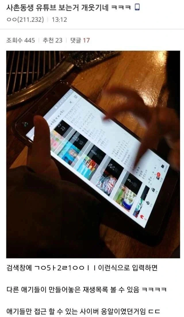 애기들만 접근할 수 있는 사이버 옹알이.jpg