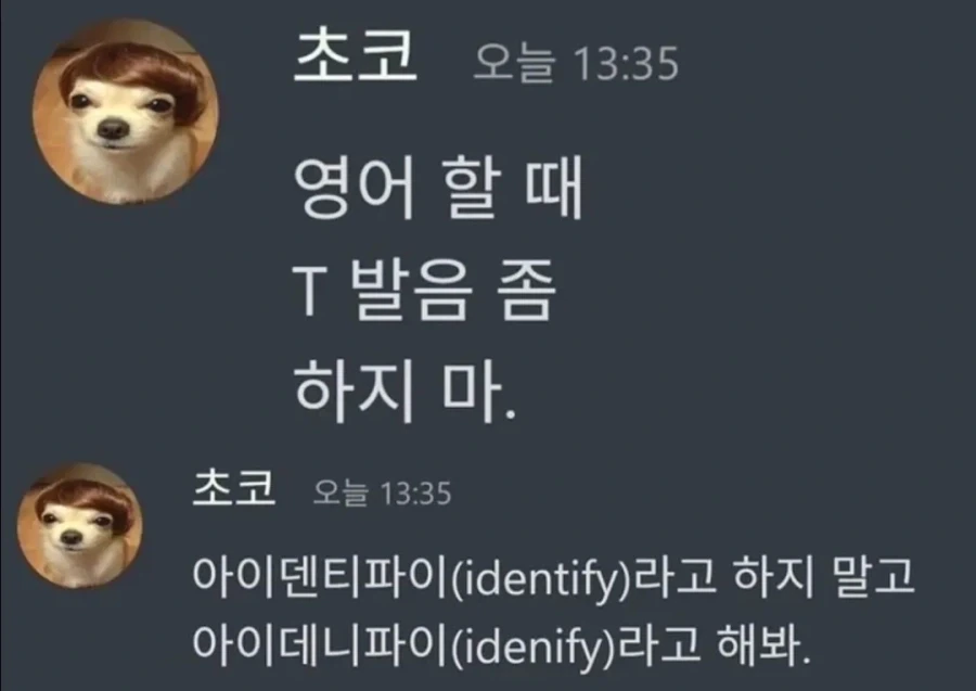 영어할때 T발음의 중요성