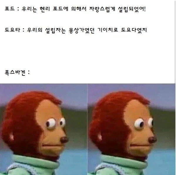 자동차회사들아 너는 누가 실립했니?