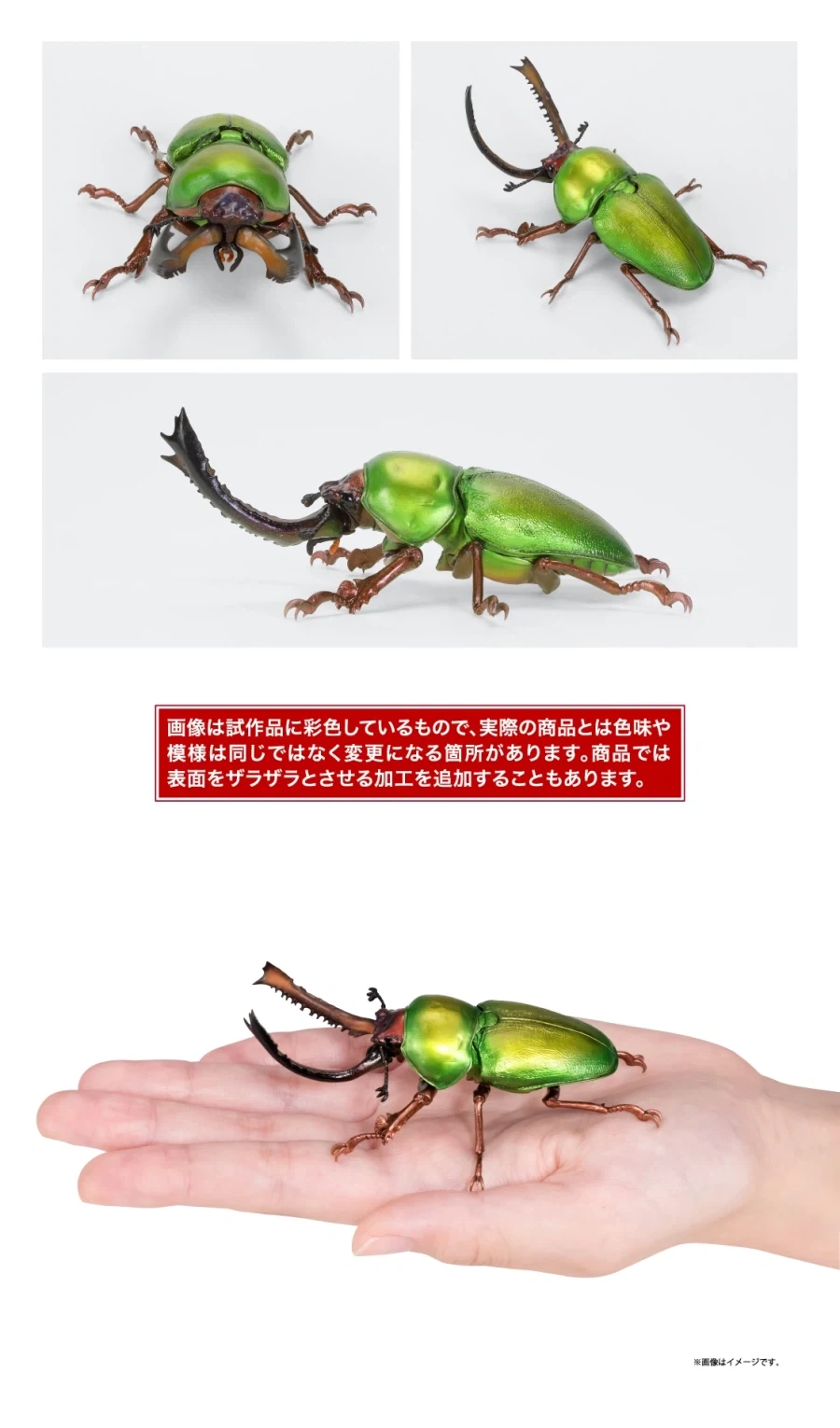 [반다이가샤폰] 생물대도감 쿠와가타(사슴벌레) 13 - 이미지 12