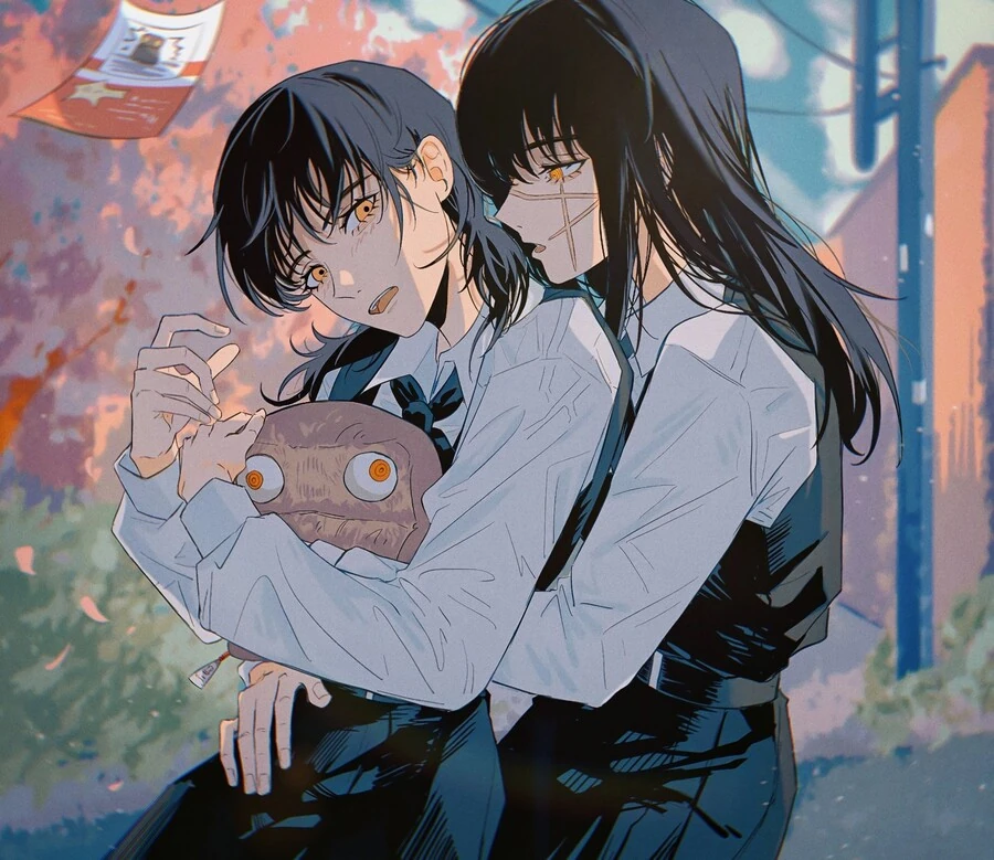체인소맨) 아사, 요루 그림 모음!! - 이미지 5